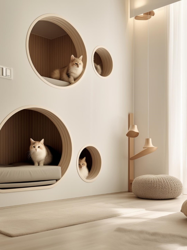 猫奴必看！3 种家装猫屋设计，让爱宠与爱家共筑温馨角落