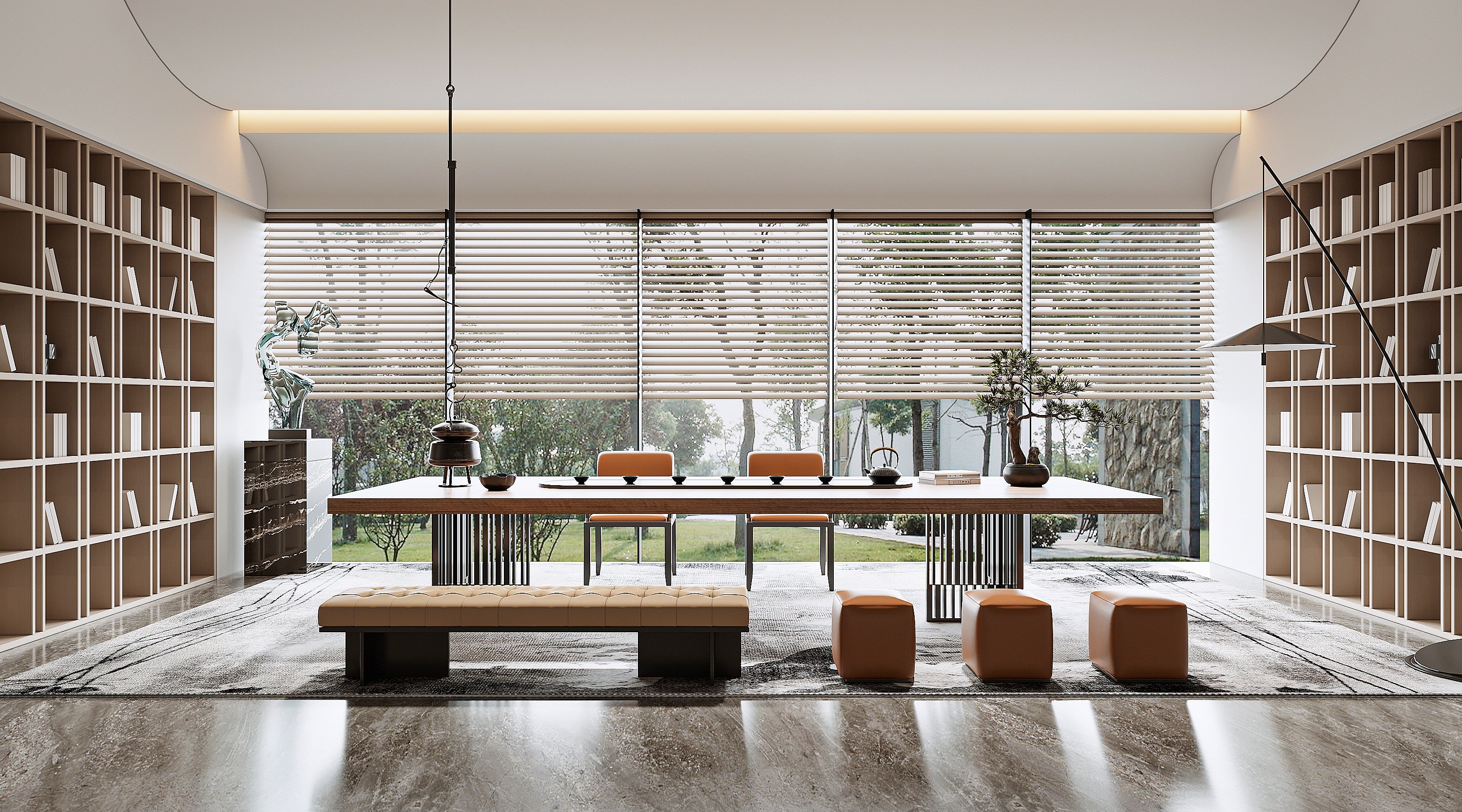 绝美茶室设计｜中式茶空间的 N 种高级打开方式