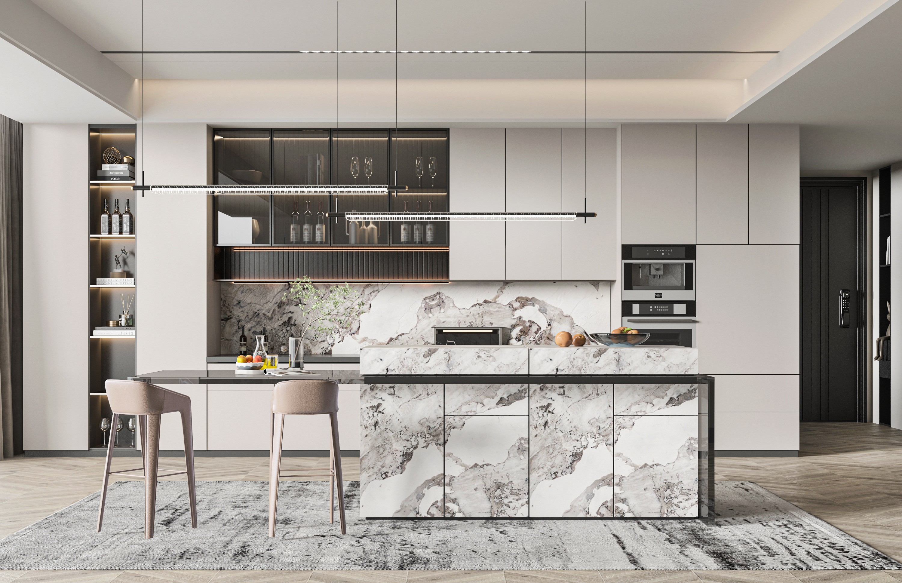 餐厨岛台的风格盛宴:在多样美学里寻得生活偏爱