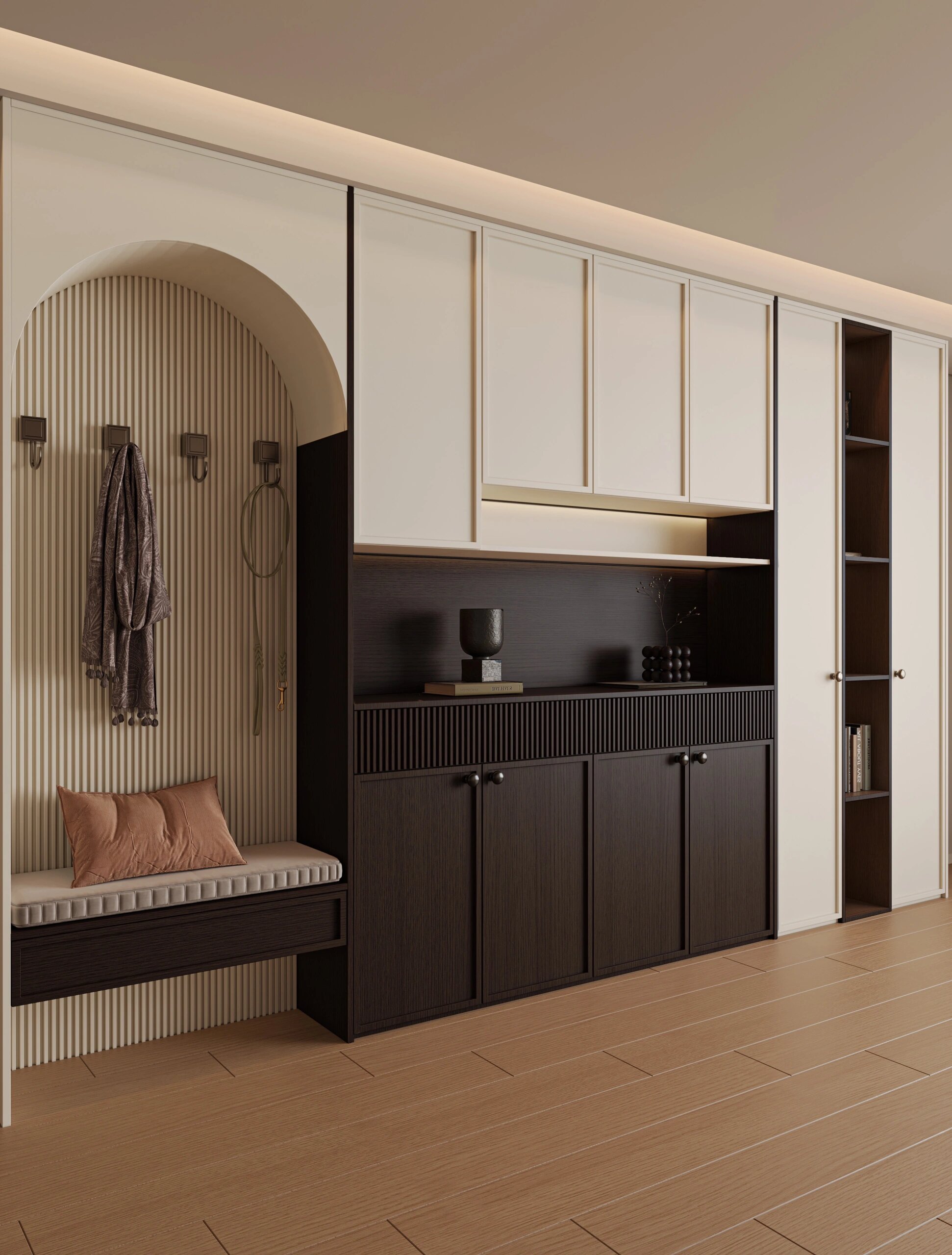 中古风柜子：复古与实用的温柔碰撞