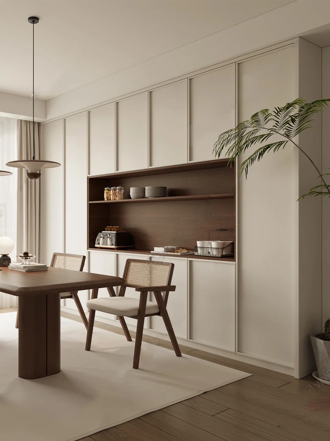 中古风柜子：复古与实用的温柔碰撞