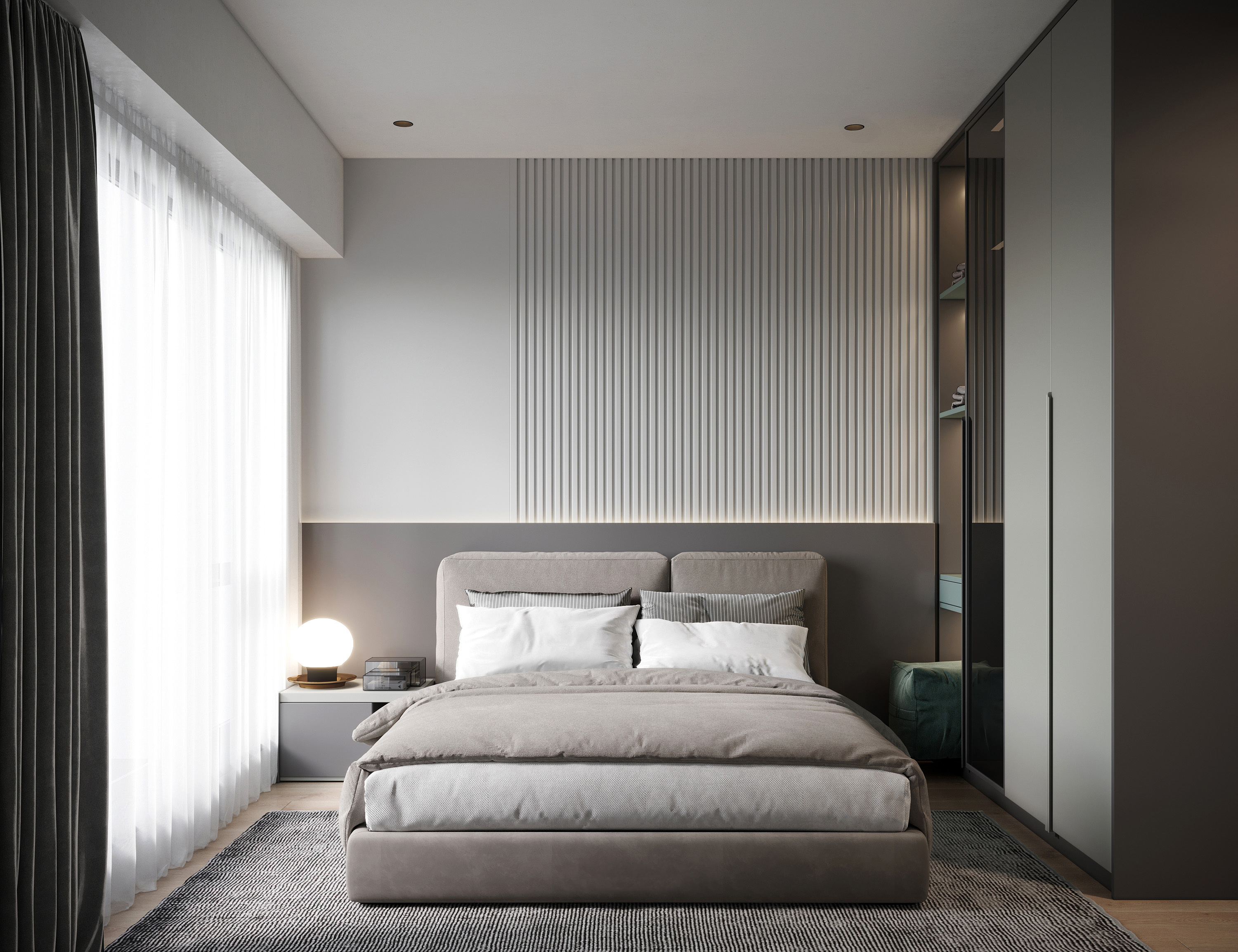 卧室侘寂风案例赏析