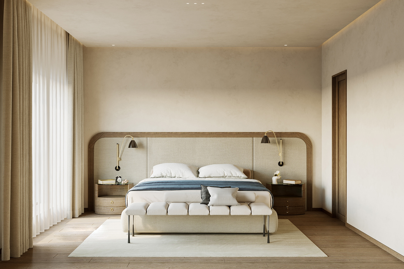 卧室侘寂风案例赏析