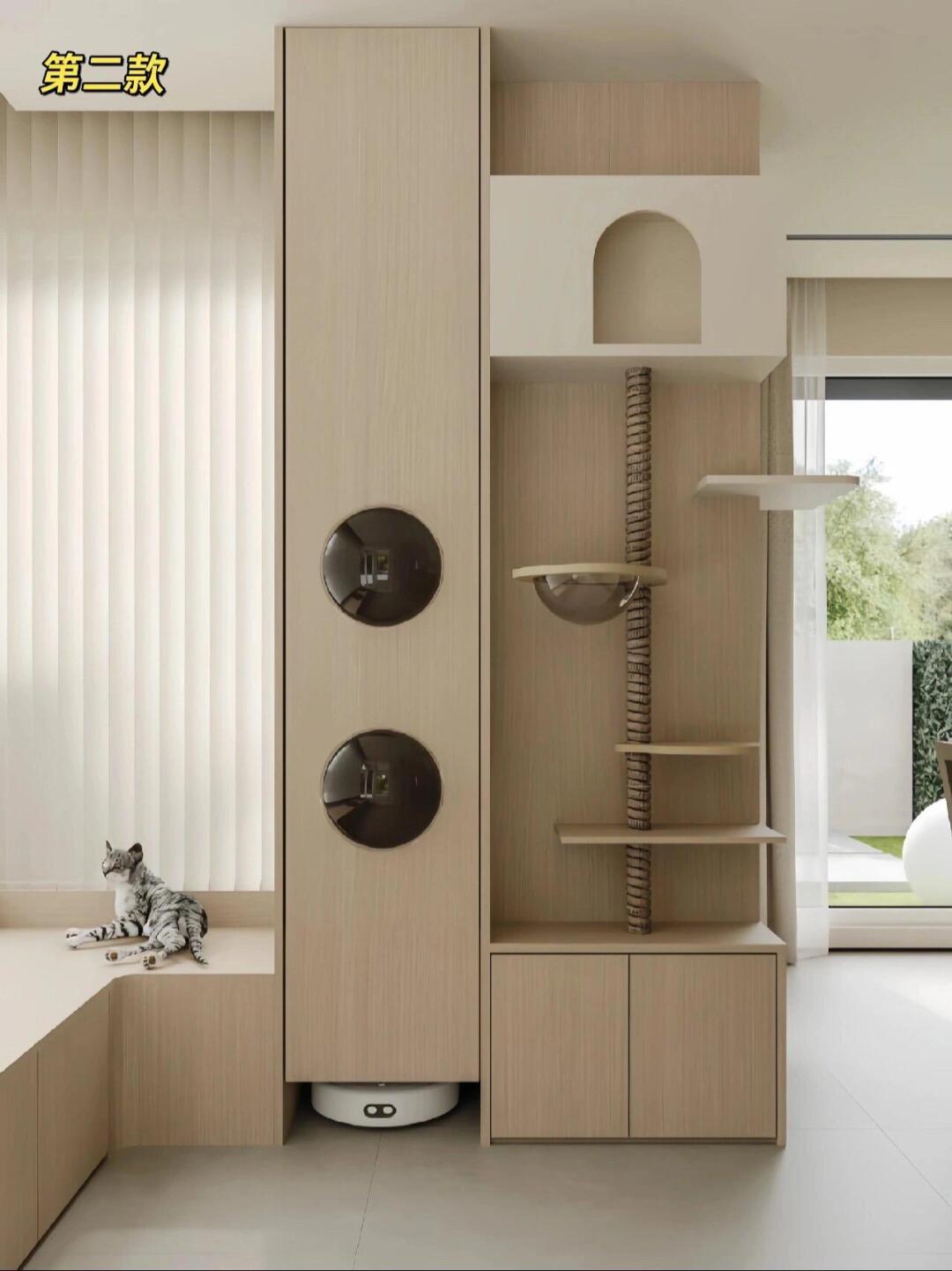 养猫家庭必看｜这样做猫柜才高级